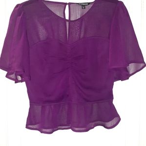 Express Sheer Top
